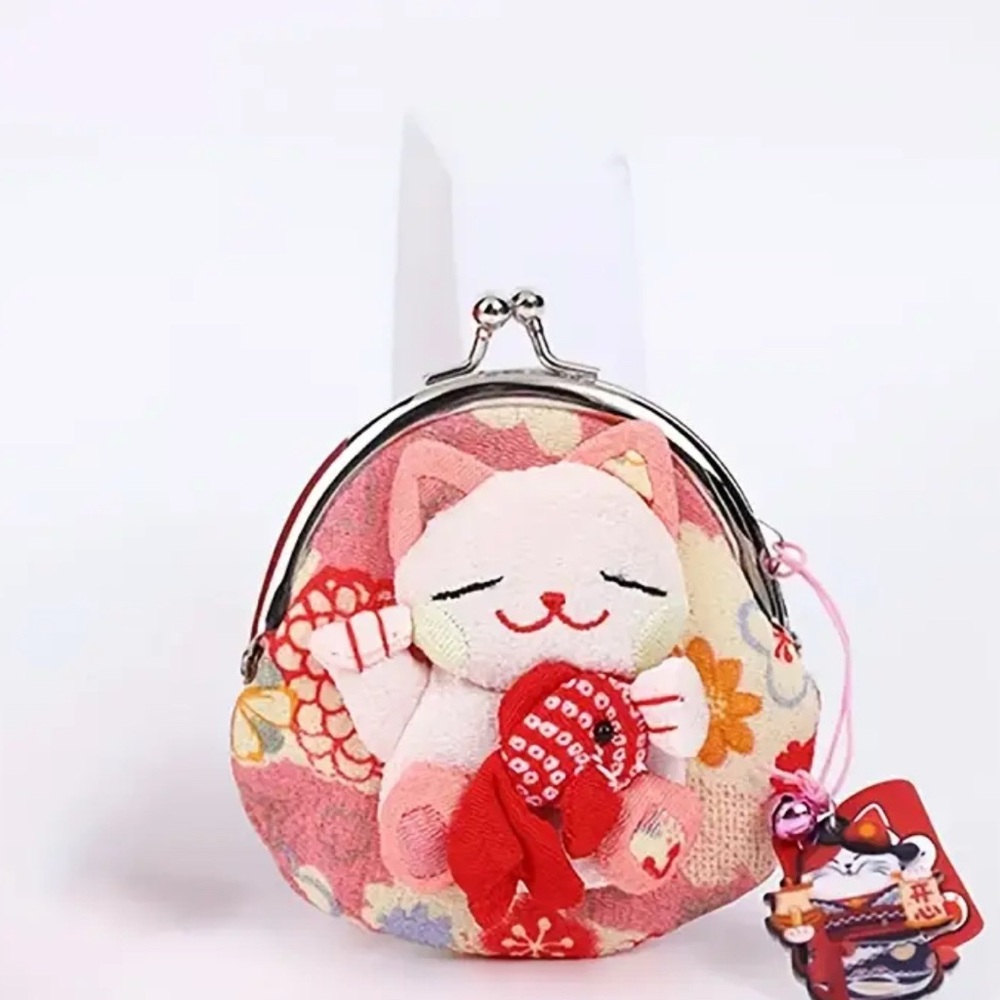 SALE**
Cute Pink Cat Coin Purse